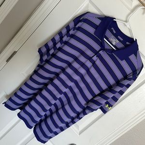 Under Armour golf polo XL purple